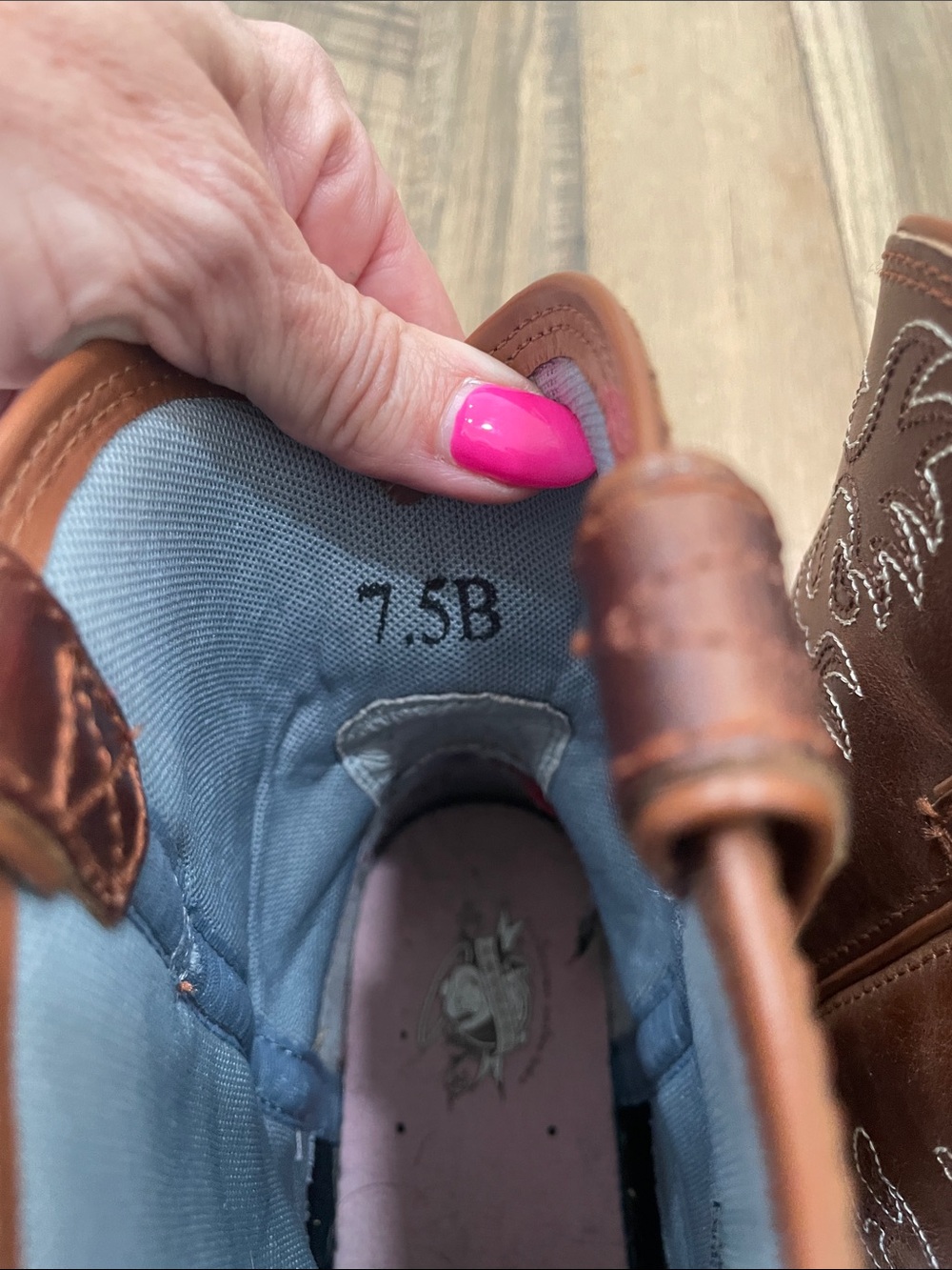 Ariat Fatbaby Saddle western boots Wm 7.5 - Picture 3 of 7
